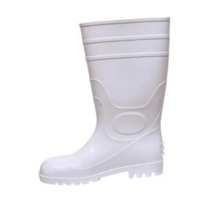 Gumboots with Steel Toe White