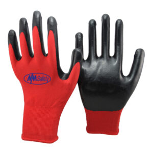 Nitrile coated gloves
