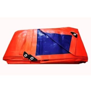 Tarpaulin Sheet Orange Blue 150 Gsm